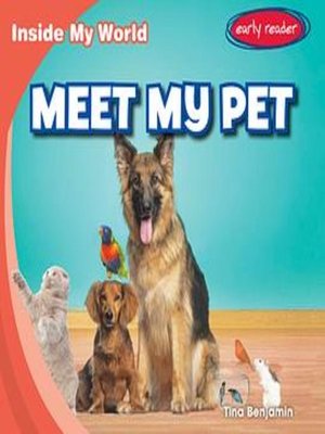 cover image of Meet My Pet